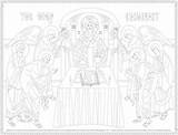 Coloring Pages Byzantine Catholic Icons sketch template
