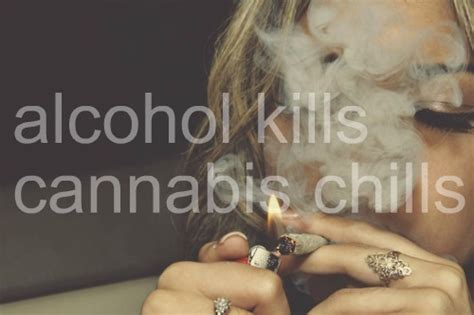 alcohol cannabis chill girl kills image 410943 on