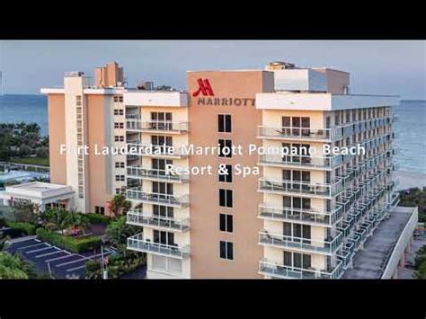 fort lauderdale marriott pompano beach resort spa youtube