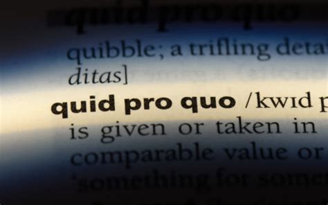 quid pro quo    deal   california employee advocates