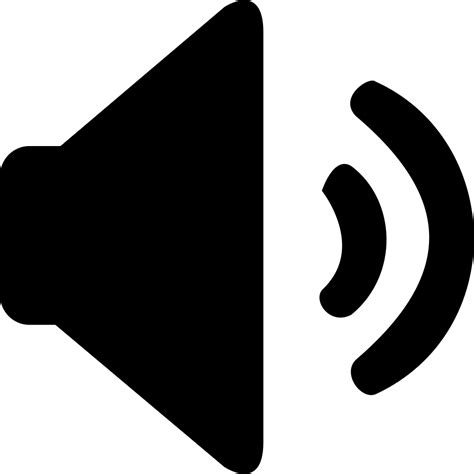 sound horn svg png icon    onlinewebfontscom