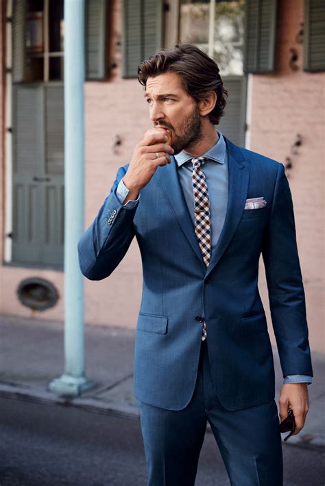 breed  blue suits  gq