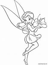 Coloring Pages Fairies Disney Printable Color Print sketch template