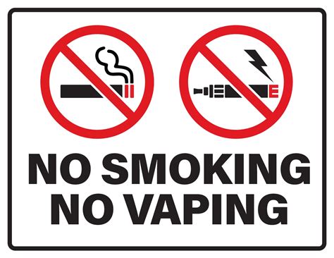 printable  smoking signs