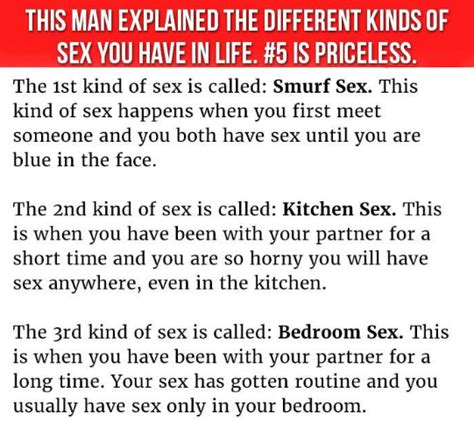Everyone Funny This Man Explained The Different Kinds Of Sex You Have