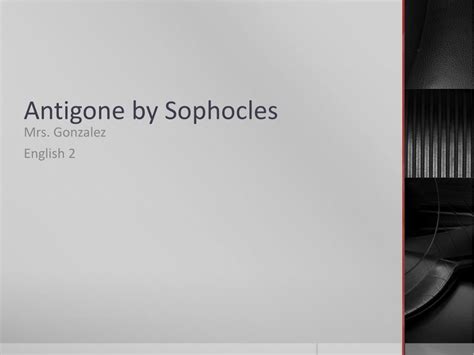 ppt antigone by sophocles powerpoint presentation free download id 1946584