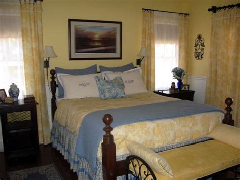 28 Best Images About Yellow Blue Bedroom Ideas On Pinterest Bedroom