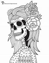 Skulls Skull Skeleton Woojr sketch template