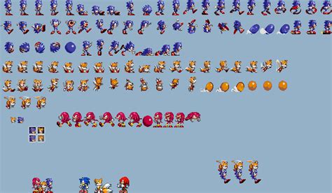 Reshaded 8 Bit Sonic Sprites By Ultraepicleader100 On