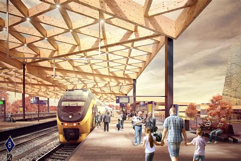 ede wageningen train station architect magazine