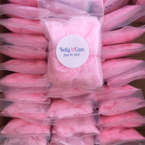 cotton candy favors  cotton candy bags goodie bags etsy