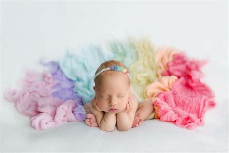 rainbow babies   storm specialist newborn photographer
