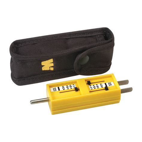 receptacle tension tester  carrying case crest healthcare