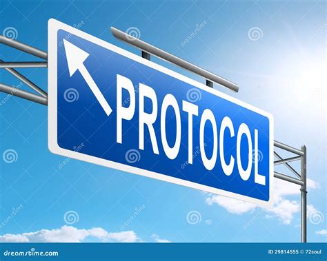 protocol concept royalty  stock photo image