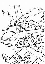 Camion Pianetabambini Veicoli Digger Digging Truck sketch template