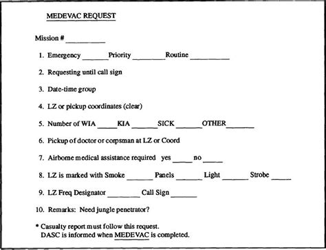 medevac request   printable  docx
