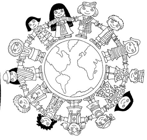 children   world coloring page az coloring pages world map