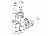 Lego Coloring Policeman Police Pages Officer Models Drawing Badge Print Printable Getdrawings Getcolorings Color Sheet sketch template
