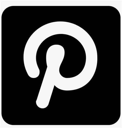 top 99 pinterest logo black and white most downloaded