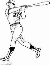Honkbal Softball Vast Homerum sketch template