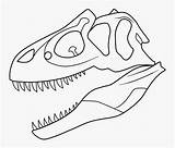 Jurassic Skeleton sketch template