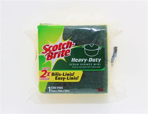 scotch brite heavy duty scrub sponge mini iloilo supermart  aton guid
