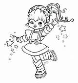 Rainbow Coloring Brite Pages Bright Printable Getdrawings Getcolorings sketch template