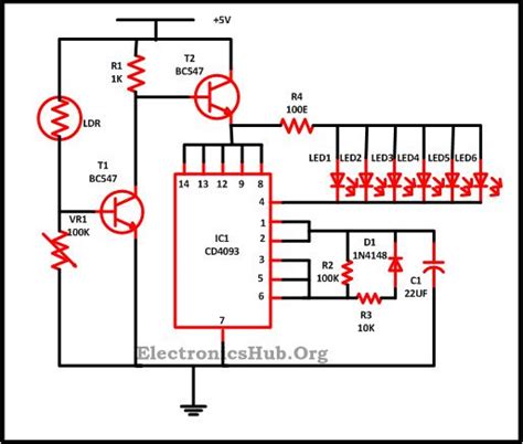 led christmas light circuit diagram template elle circuit