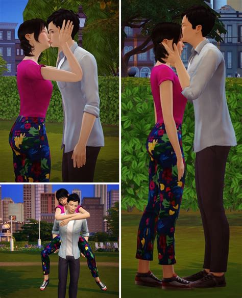 Lutessa Korean Drama Romantic Poses • Sims 4 Downloads