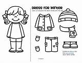 Winter Clothes Cut Coloring Dress Paste Girl Boy Pages Kindergarten Worksheets Preschool Activities Kidsparkz Color Theme Printables Pre Worksheet Printable sketch template