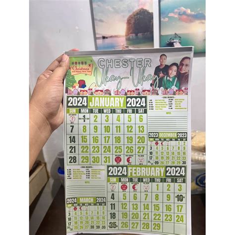 commercial calendar legal size shopee philippines