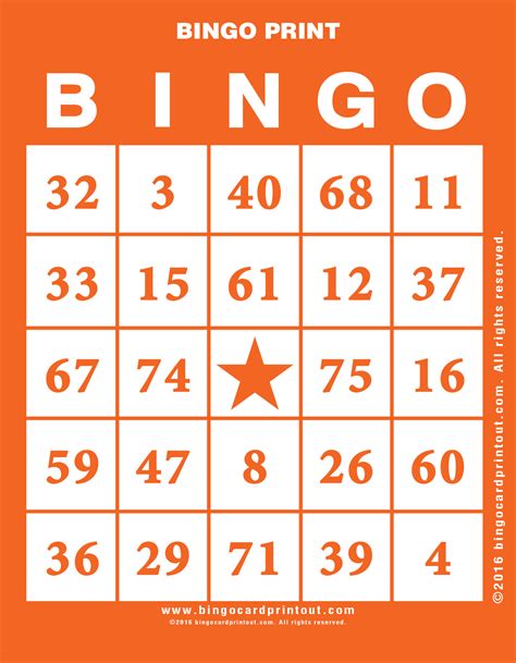 bingo print bingocardprintoutcom