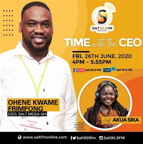 video full interview  salt fms ceo ohene kwame frimpong