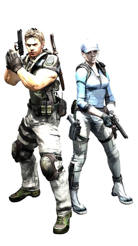 Chris Redfield And Jill Valentine Duo By ~lordhayabusa357 On Deviantart