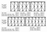 Doors Upvc Folding Bifold Bi Drawings Door Fold Glass Designs Different Pro Bifolding Available sketch template