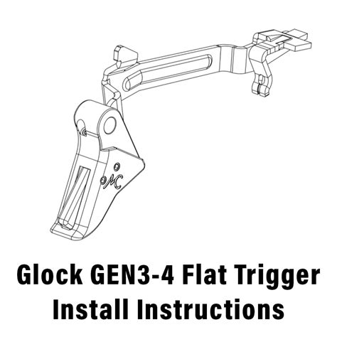 glock gen   short stroke flat trigger upgrade