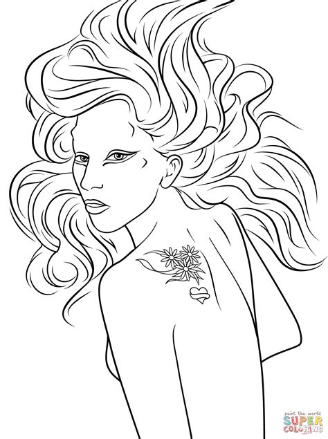 coloring pages lady colouring page  lady lady  orjoowan art lady