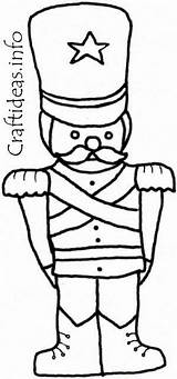 Soldier Toy Coloring Book Christmas Nutcracker Kids Sheets Craft Pages Soldiers Print Craftideas Info Color Printables Crafts Ornaments Ballet Templates sketch template