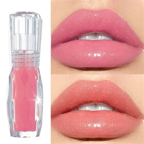 glitter clear lip gloss plumper waterproof long lasting moisturizer