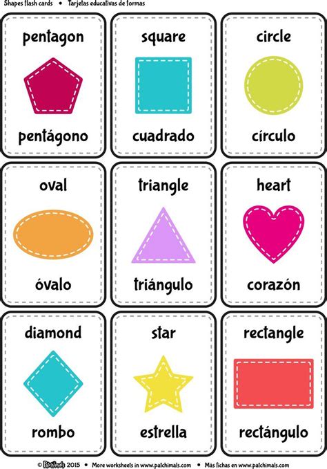 printable spanish flashcards  printable blank world