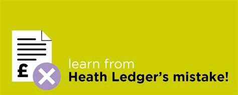 learn from heath ledger s mistake birkett long solicitors