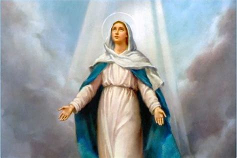 Maria Diangkat Ke Surga Jiwaku Memuliakan Tuhan
