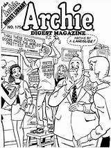 Archie Comics sketch template