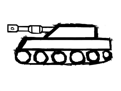 simple tank drawing  paintingvalleycom explore collection