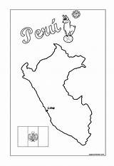 Peru Perú Regiones sketch template