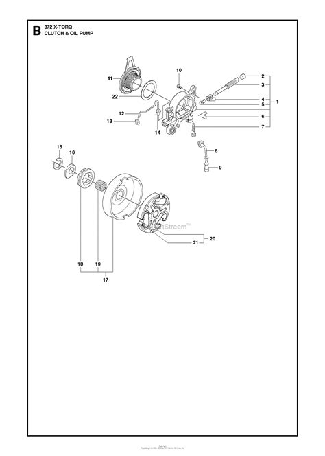 husqvarna    parts diagram  chain brake