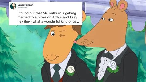 21 tweets about mr ratburn s gay wedding on arthur that will make
