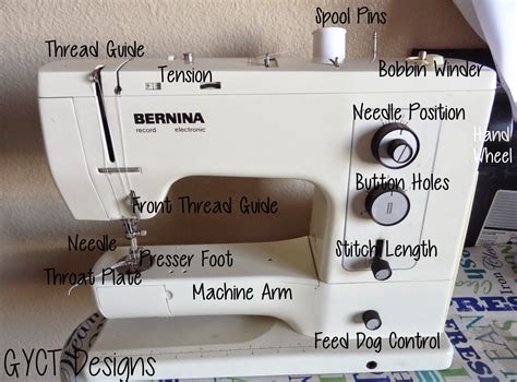 sewing machine anatomy sew simple home