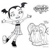 Vampirina Coloring Pages Batty Cute Related Posts sketch template