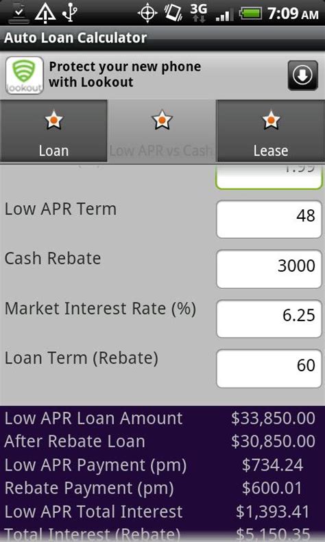 auto loan calculator app breadpoi